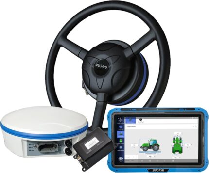 Tractor GPS, Auto Steer System 2.5cm Accuracy by RTK Base 10cm Precision by PPP Without RTK, AB Line in Straight Curve A+ Pivot U-Turn Mode for Planting Spraying Harvesting